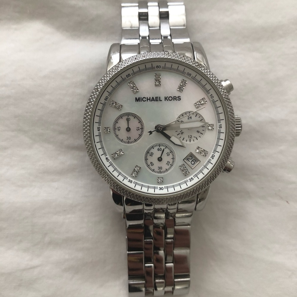 Michael Kors Women's Glitz Chronograph Watch